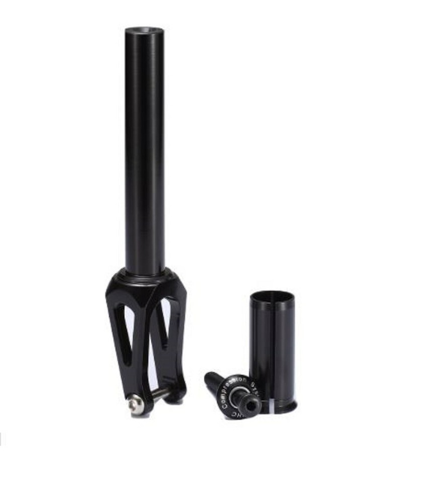 Envy Scooter Fork V2 CNC IHC Compression Pro Scooter Fork BLACK