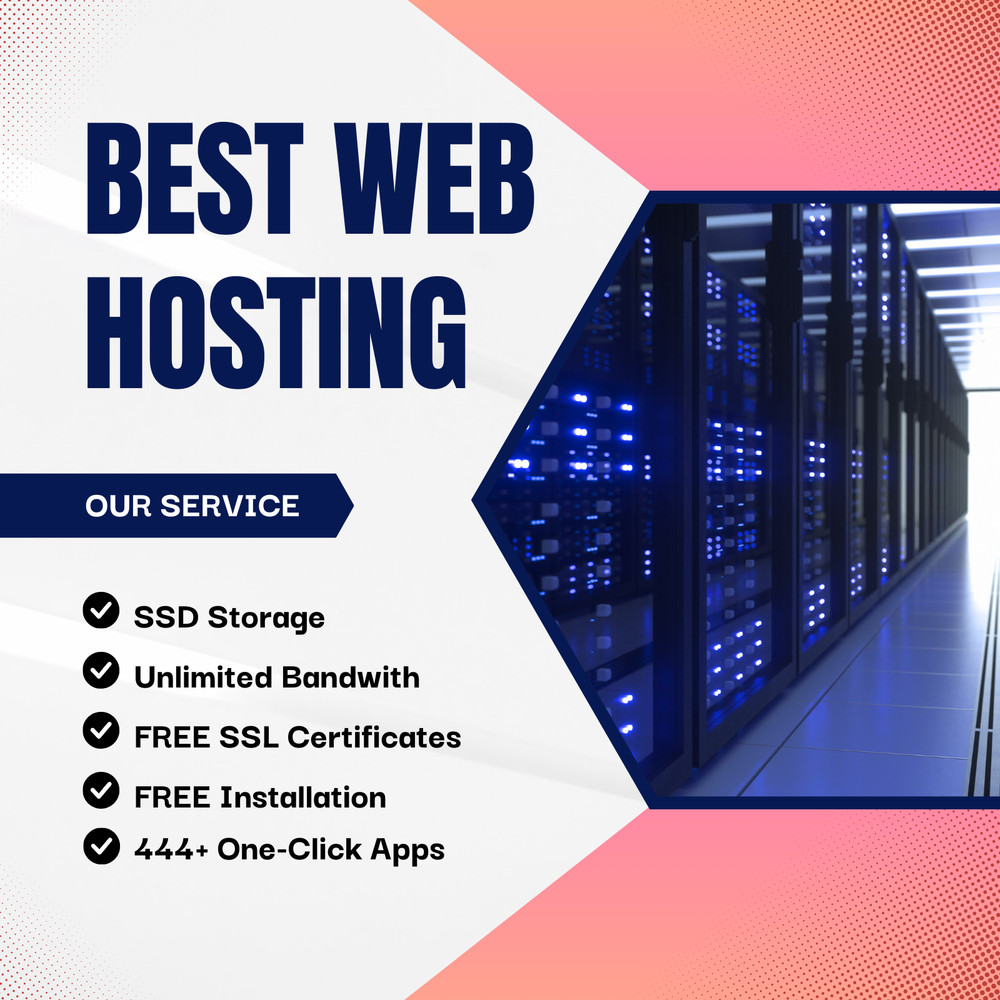 Web Hosting 1 Year with 20GB RAM, 10 Cores, SSD Disk and Unlimited Bandwidth