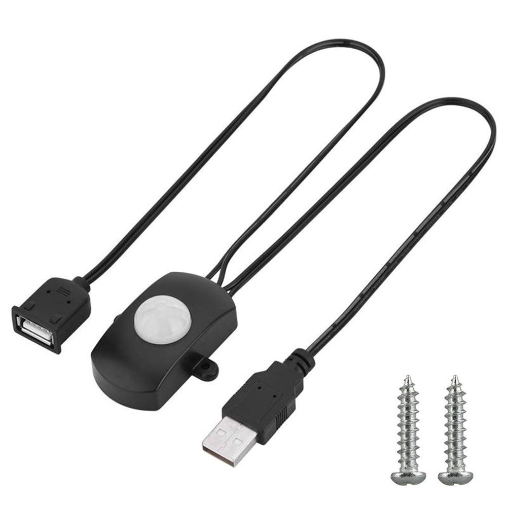 Universal USB Port Detector PIR Motion Sensor Switch For Led Light Strip aa