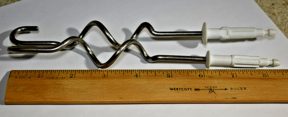 Replacement Set Unbranded Mixer Machine Dough Hooks Wire Beaters