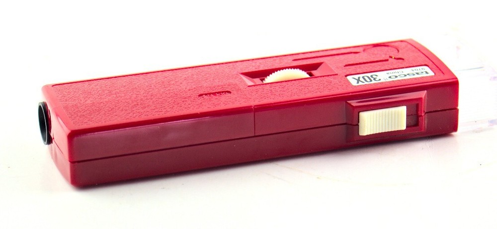 TASCO 30 Power 30x Illuminated Precision Pocket Microscope