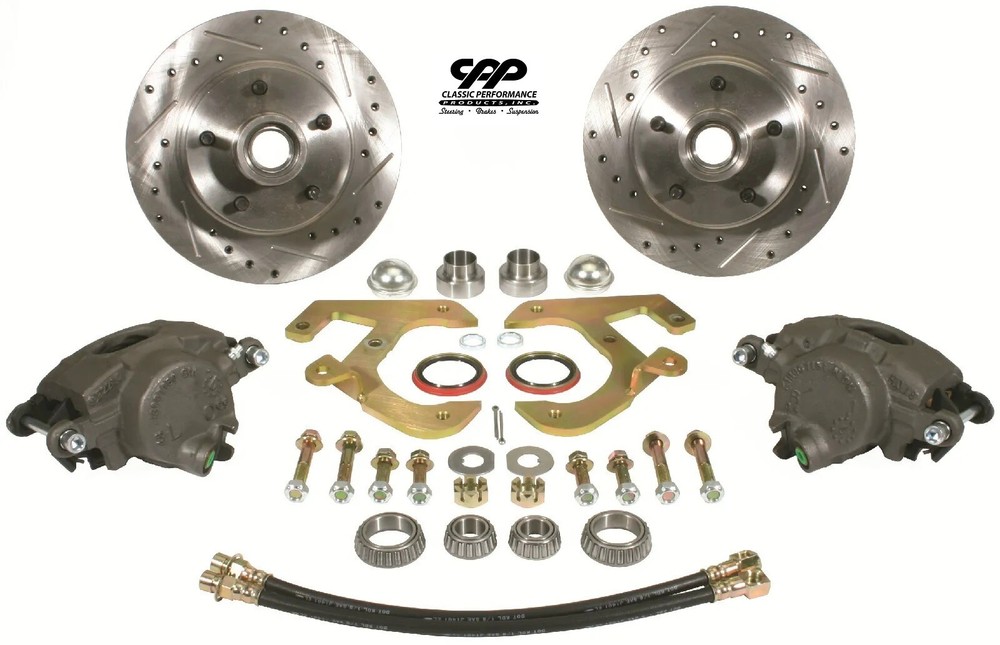 1949-54 Chevy Belair Styleline Fleetline Stock Spindle Disc Brake Conversion Kit
