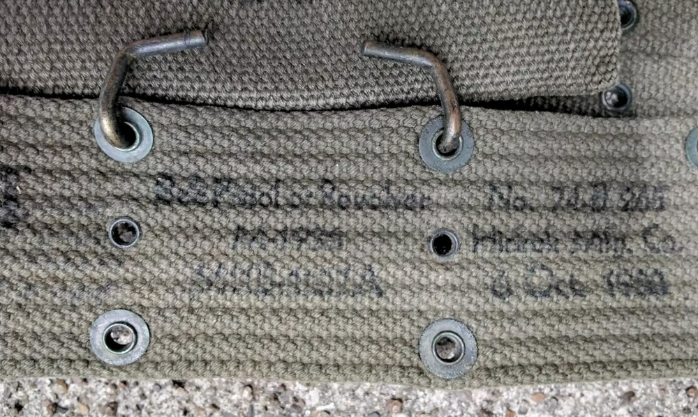 World War 2 Military Web Belt