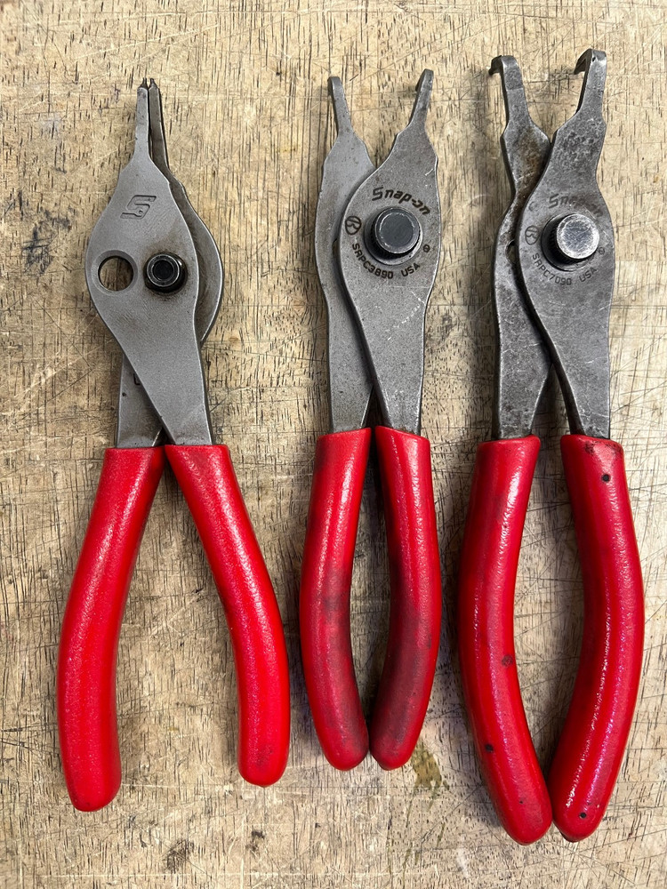 Snap-on 5pc Snap Ring Pliers Set SRPCR105