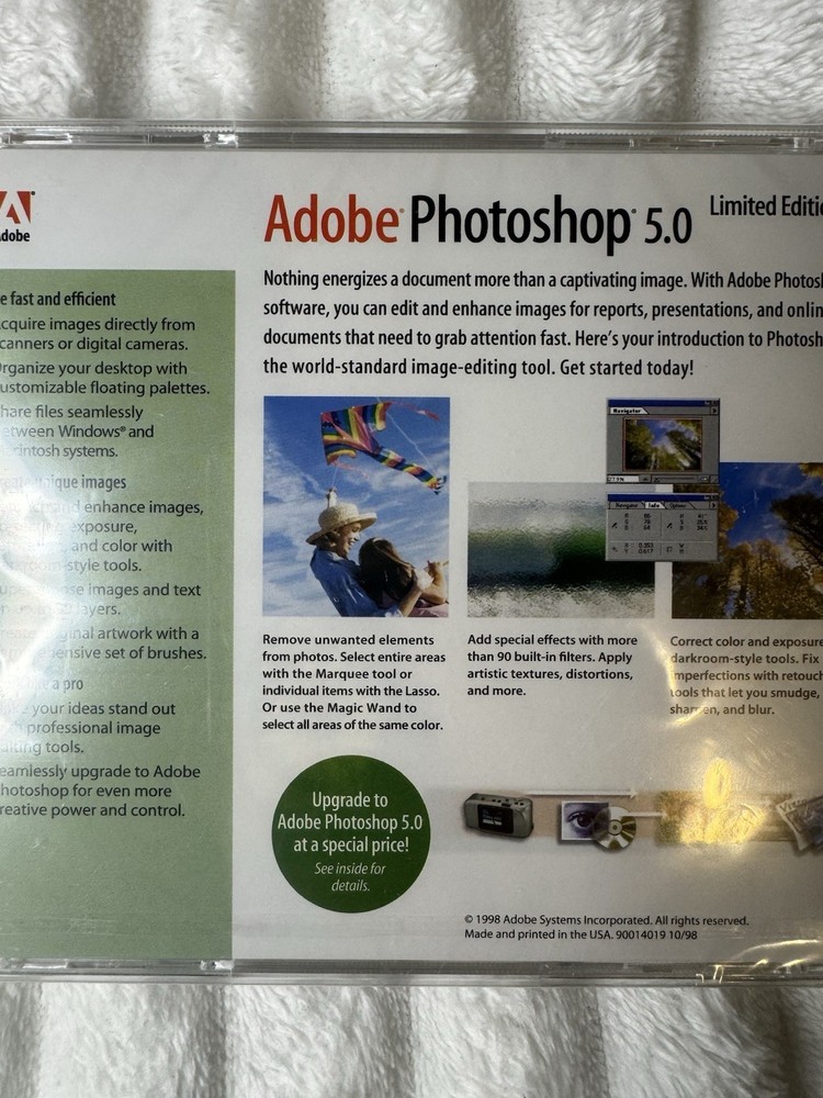Adobe Systems Photoshop 5.0 Limited Edition