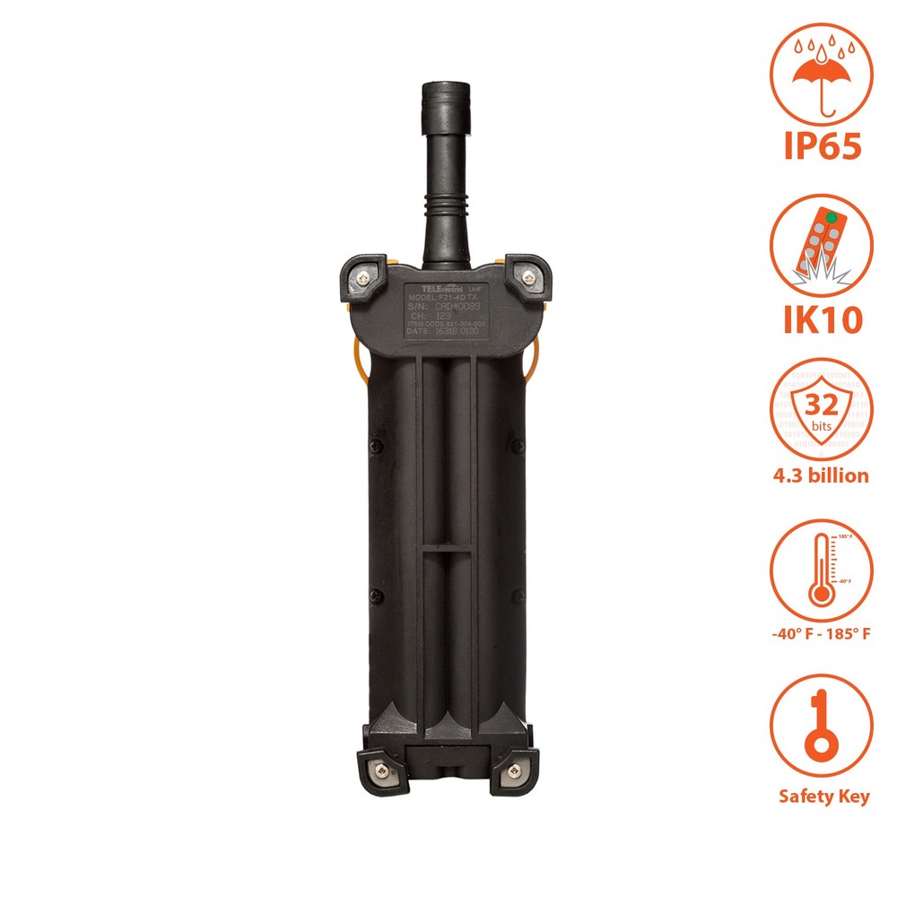 F21 Transmitter (only) 4 Buttons Two Speed