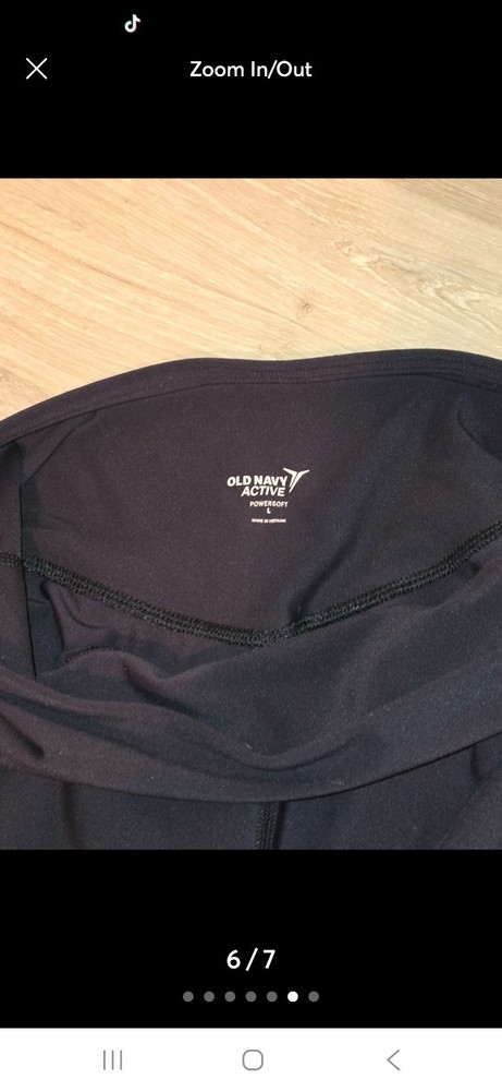 Old Navy High-Waisted PowerSoft Pocket Joggers Size: L