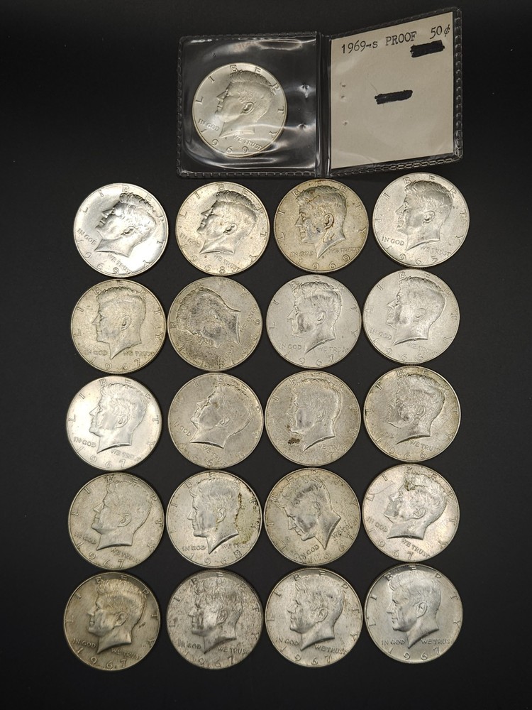 Kennedy Half 21pc Set Circulated