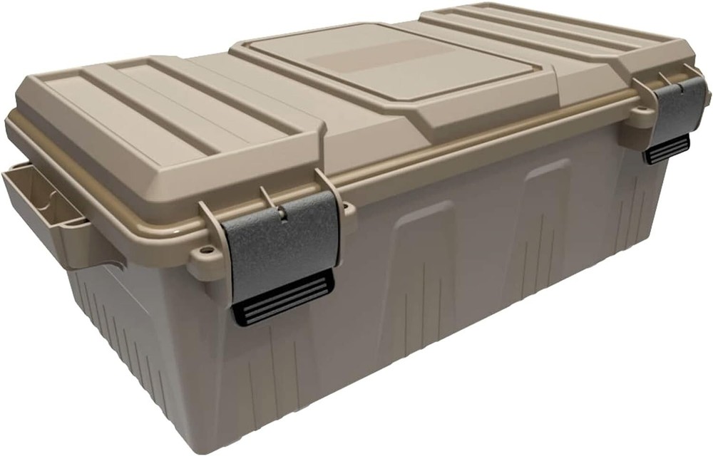MTM Ammo Crate With Divided Storage Utility Box Stackable Large Ammunition Case