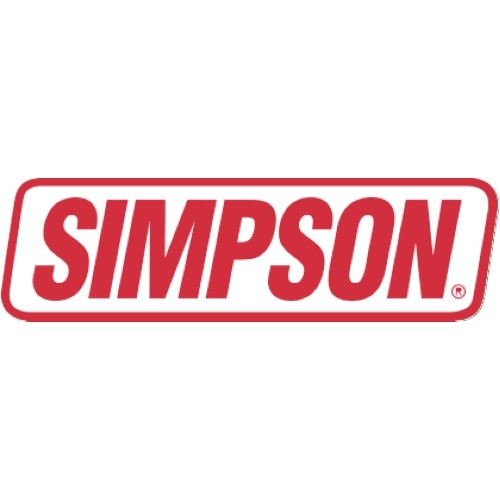 Simpson Motorcycle JBPEAK42 Journey Replacement Peak Armor/Black