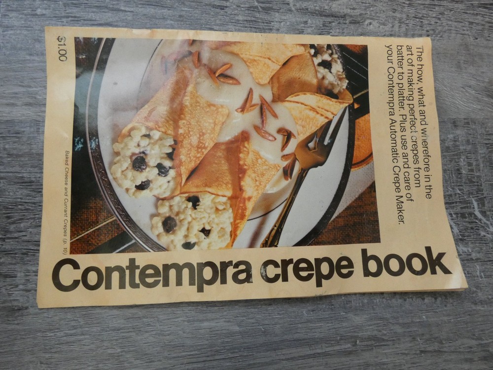 CONTEMPRA CREPE MAKER AUTOMATIC C-100