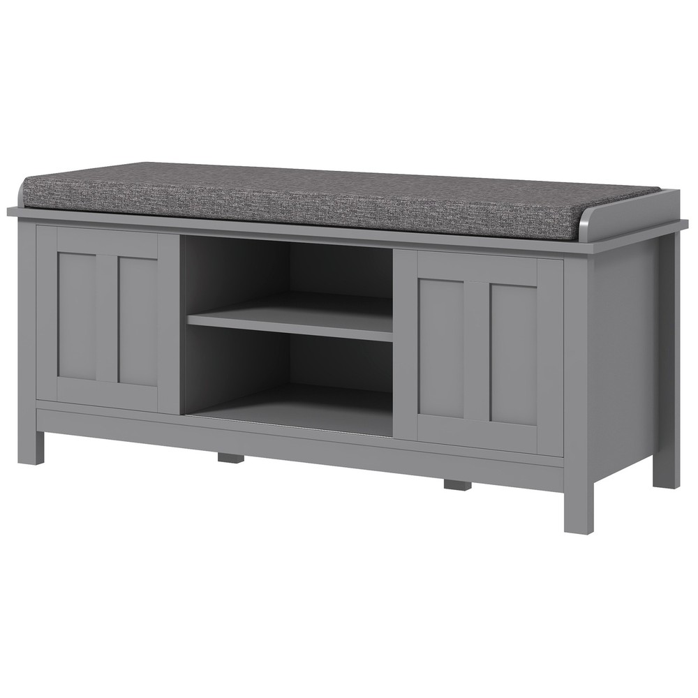 Shoe Storage Ottoman Bench Multi-Functional with Hidden Storage