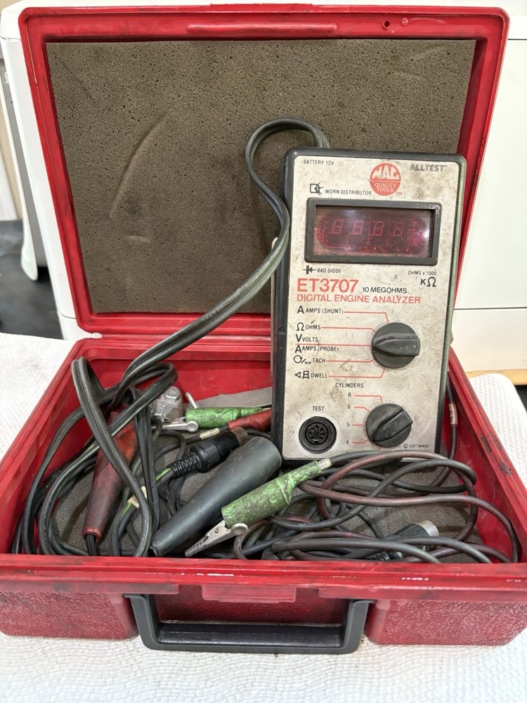 MAC tools ET3707 digital engine analyzer 10 megohms