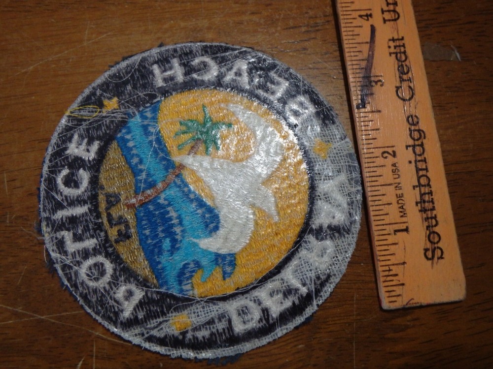 DELRAY BEACH FLORIDA OBSOLETE OLDER PATCH BX E#11