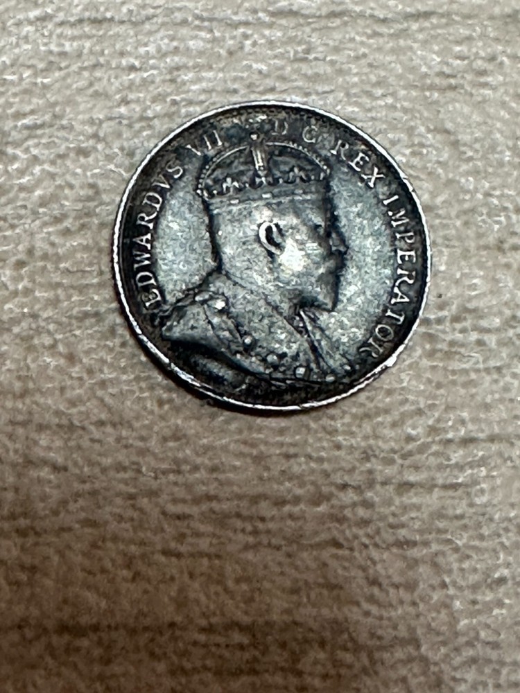 1903 H sm h/h Canada 5 cents