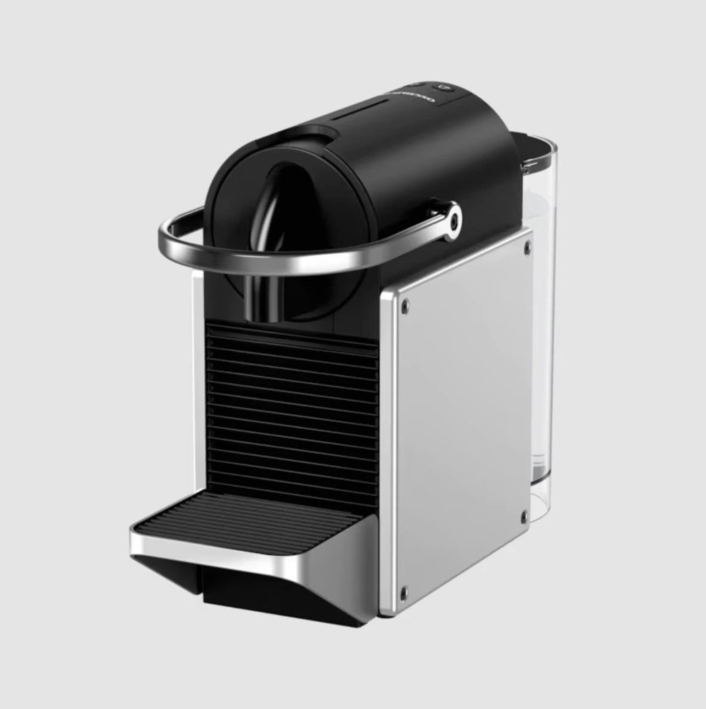 Nespresso Pixie Espresso Machine Silver Redesign