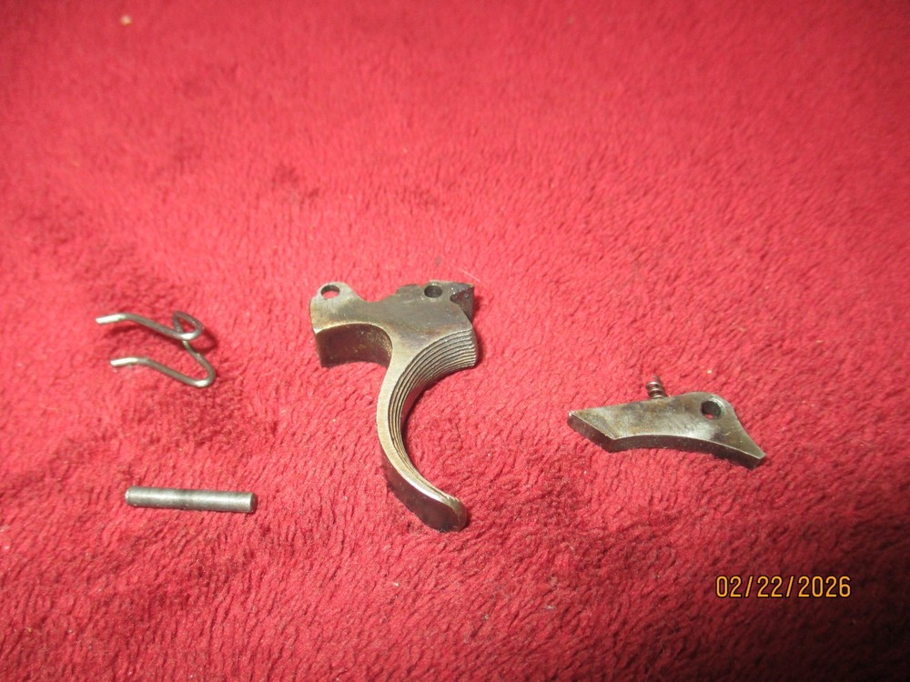 Iver Johnson Target Sealed 8, 22LR, 1947 to 54,, PART: Trigger Assembly