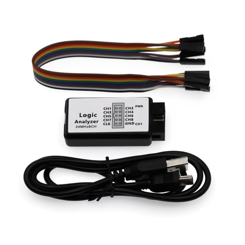 24MHz USB Logics Analyzers For Embedded Developers Educators Circuit Debugging