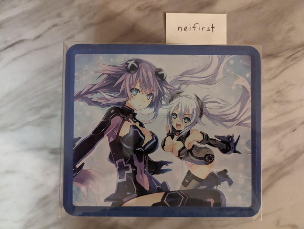 HYPERDIMENSION NEPTUNIA VICTORY LUNCH BOX + Chibi Lunch Box (2012) *NEVER USED*