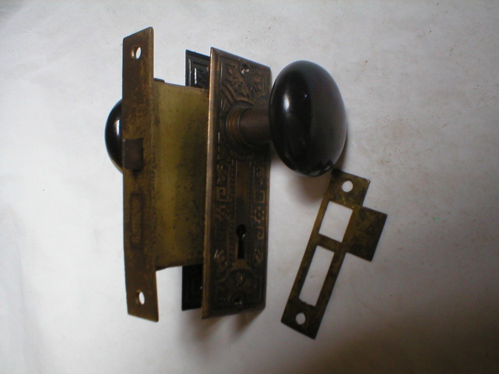 Antique Victorian Era Door Hardware