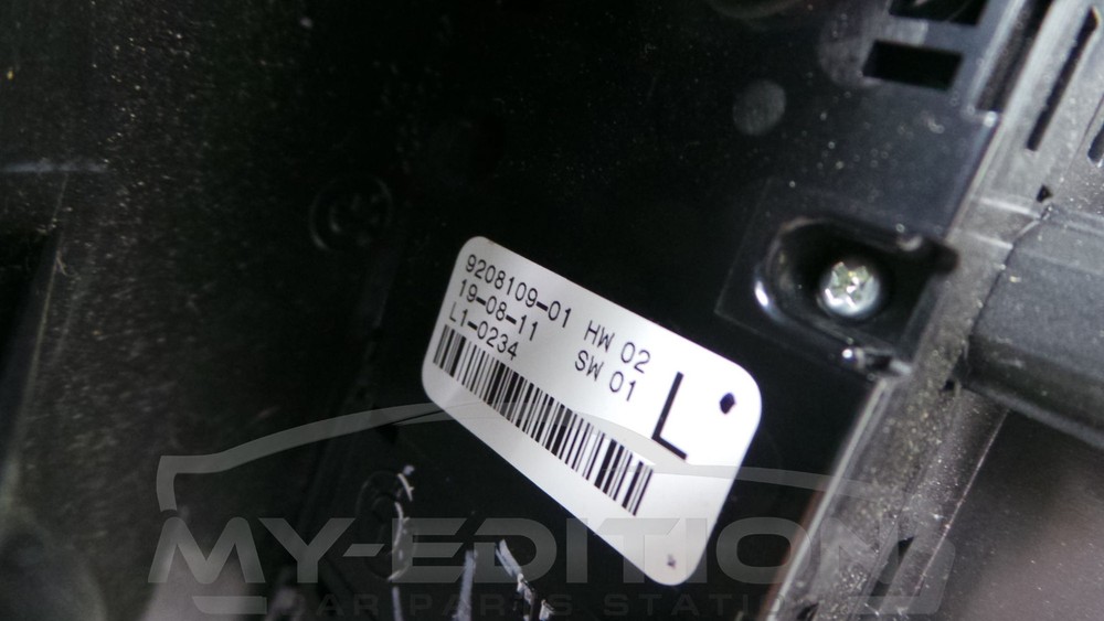 BMW X3 F25 Window Regulator Switch Control Center Front Left Black 8208109