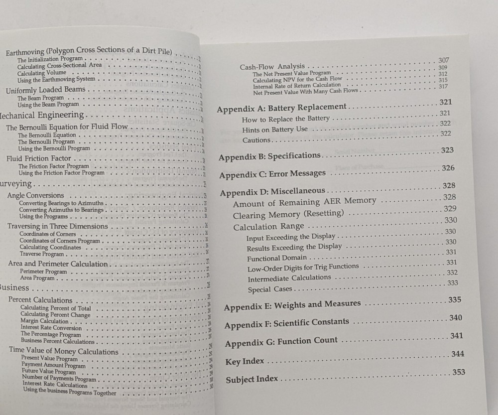 Sharp EL-512H Scientific Calculator Owner's Manual Only