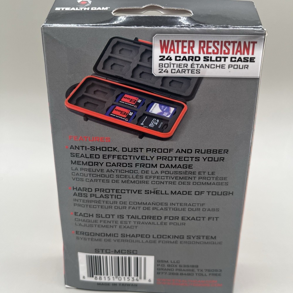 Stealth Cam STC-MCSC Memory Card Storage Case