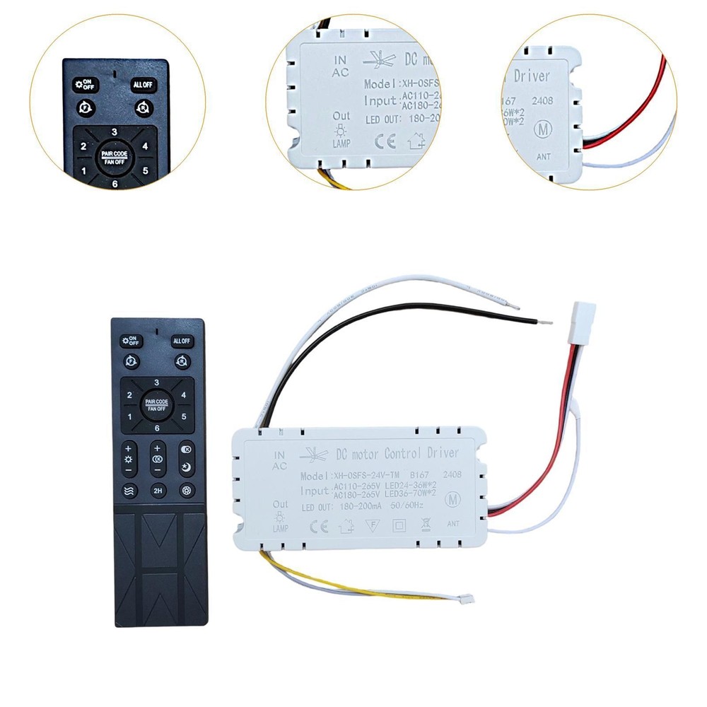 Fan Remote Control Kit Fan Controller Switch Remote Control