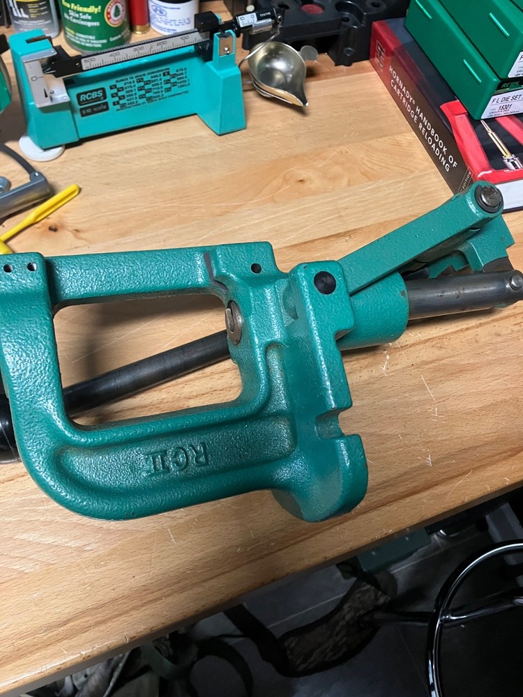 RCBS Rock chucker II realoading press