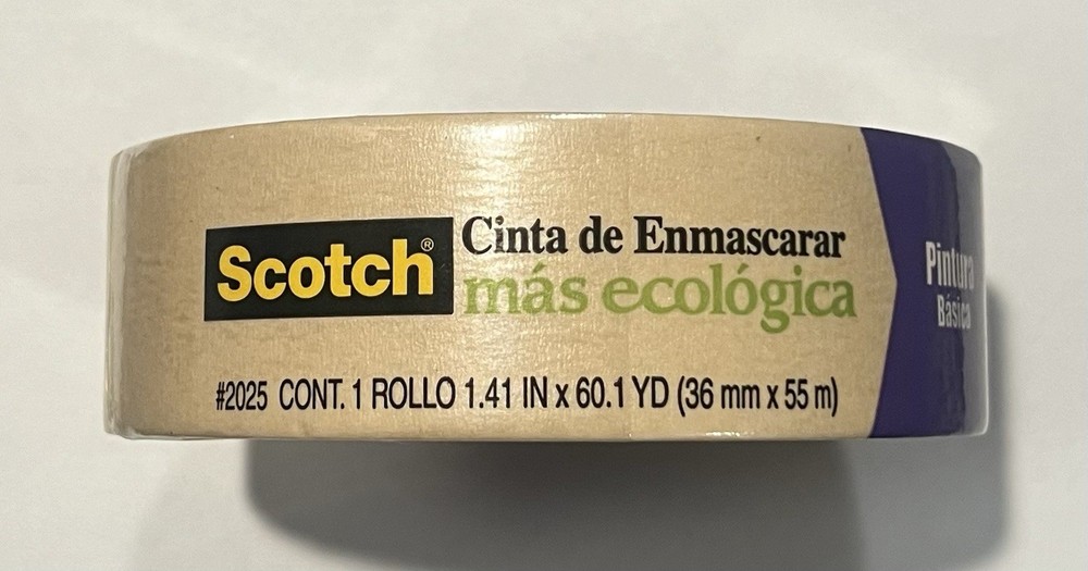 Scotch General Use Masking Tape for Basic Painting (3 Rolls)