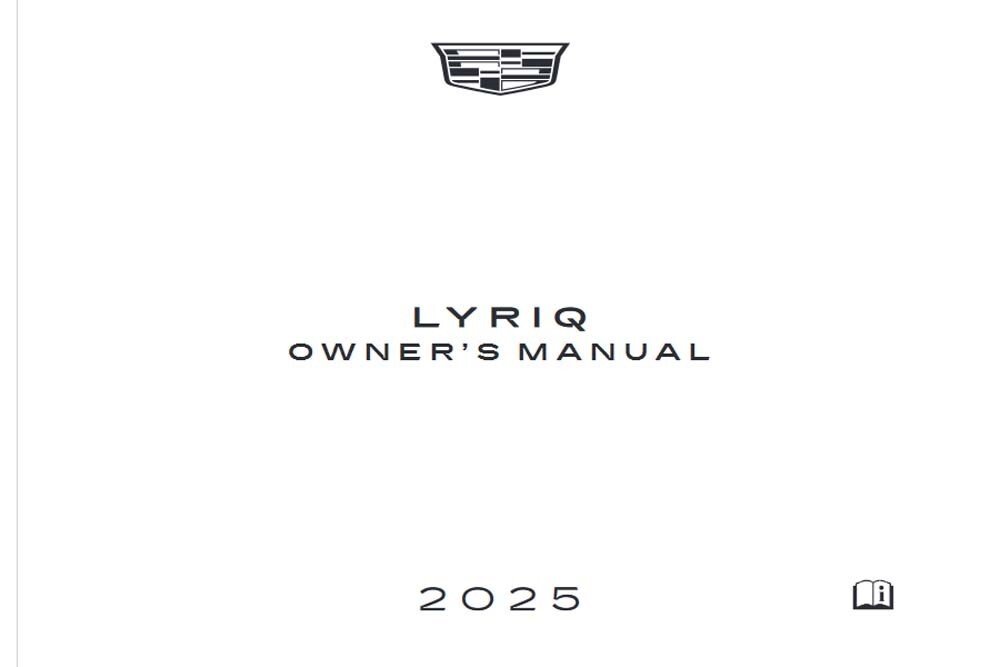 2025 Cadillac LYRIQ Owner's Manual
