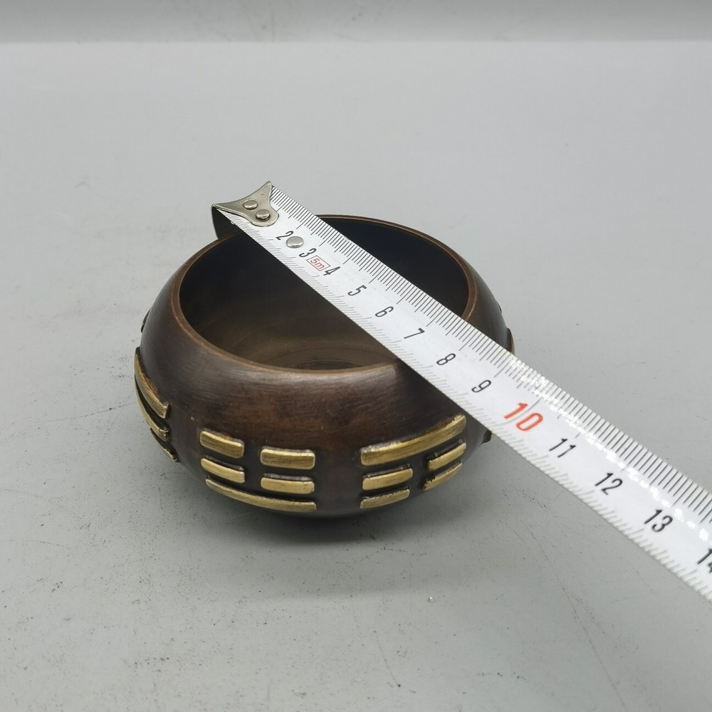 Purple Copper Bagua Incense Burner