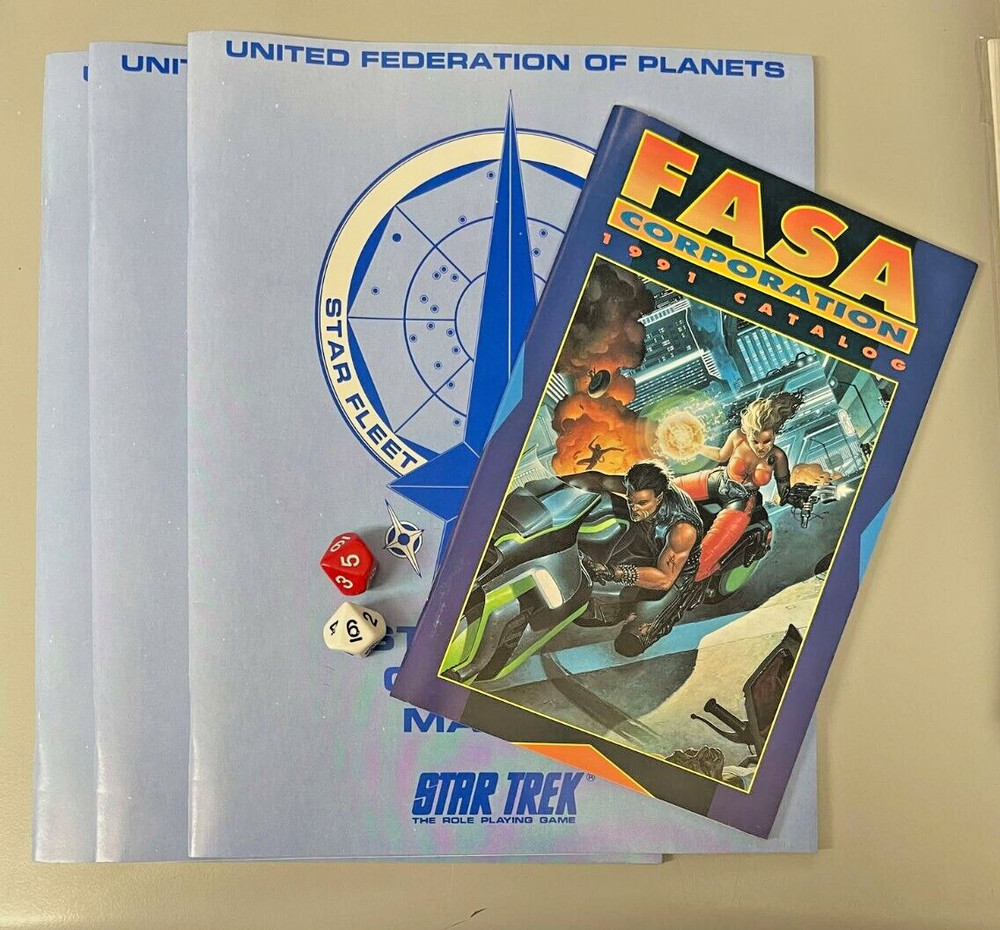 Star Trek Role Playing Game Second Edition #2004 Basic Game FASA 1983
