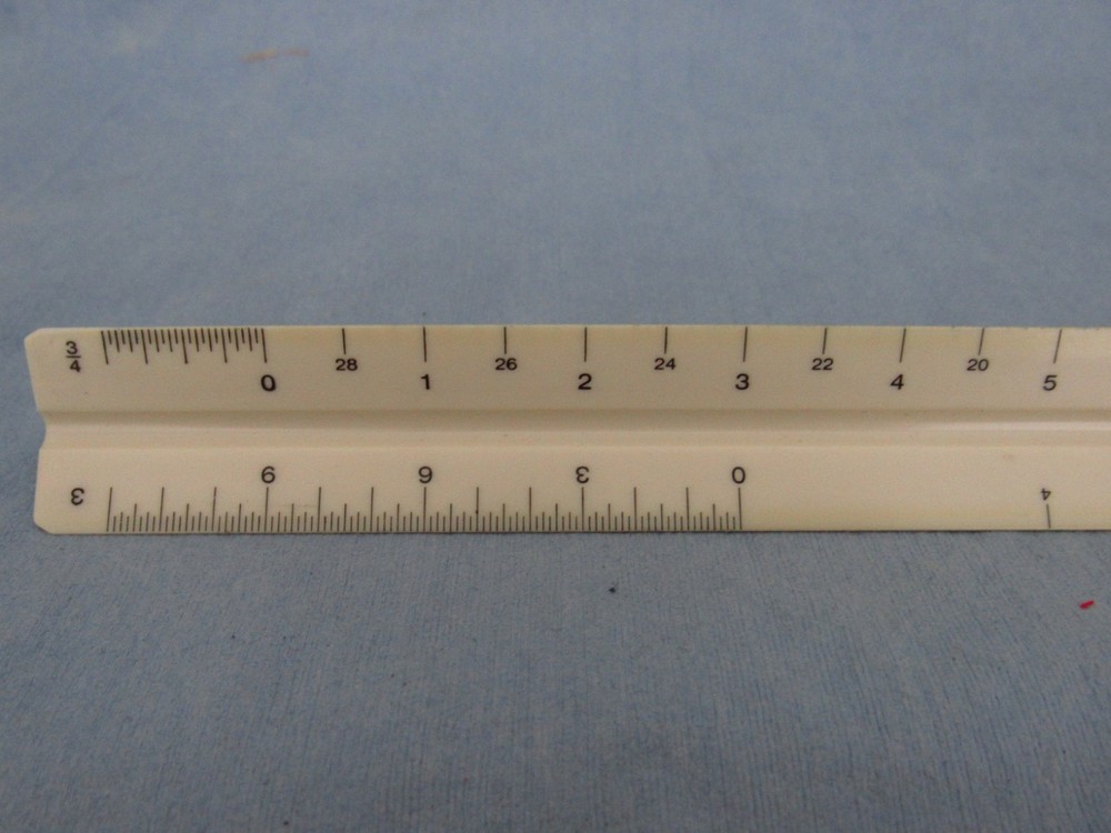Staedtler 987 19-31 Triangular 12" Architect Scale