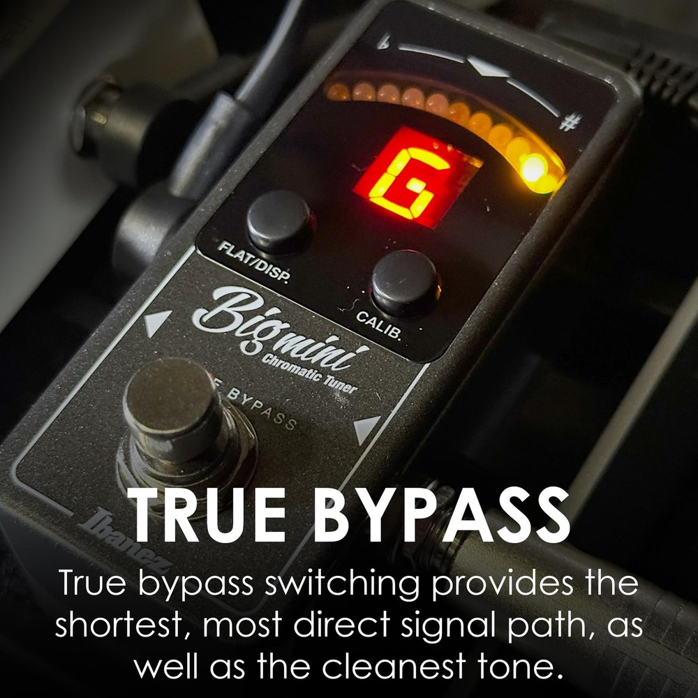 Ibanez BigMini Tuner Pedal Black