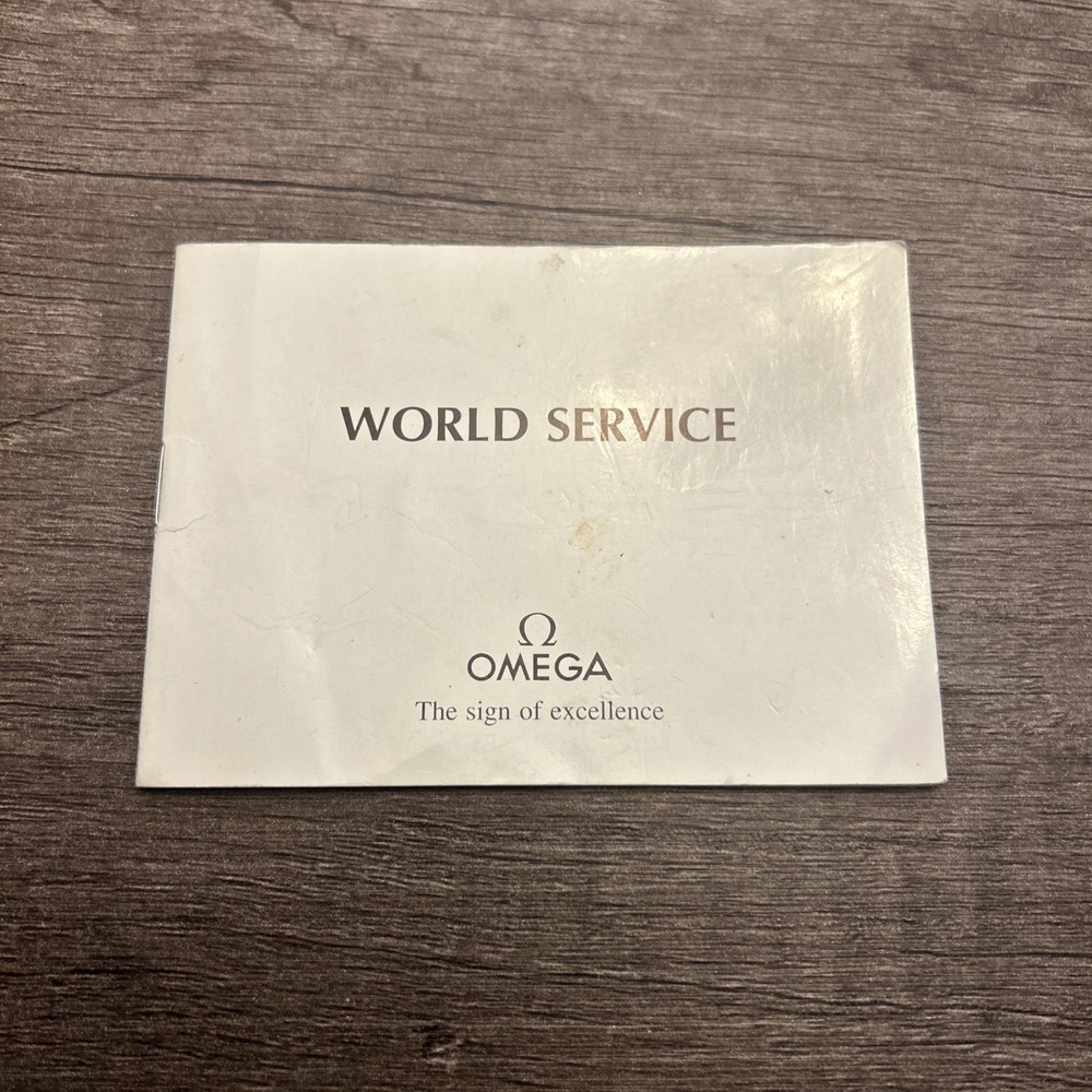 Omega World Service Booklet