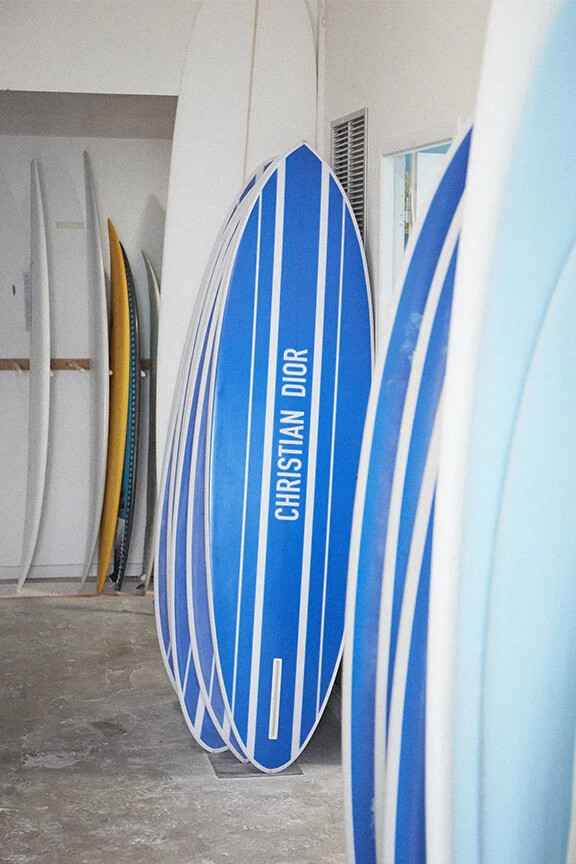 Christian Dior Rivier Surfboard