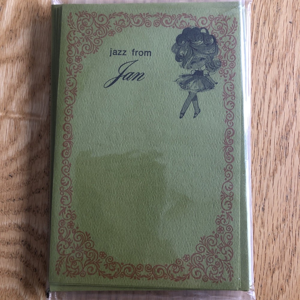 VTG Personalized Stationery JAN / “Jazz From Jan” NotesEps & Postcards - 70’s