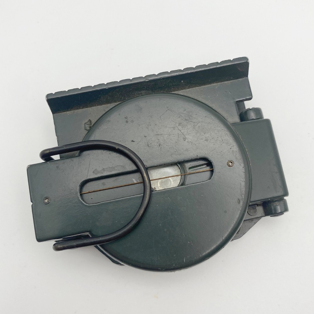 US Military Hunter Green Lensatic Compass - Working