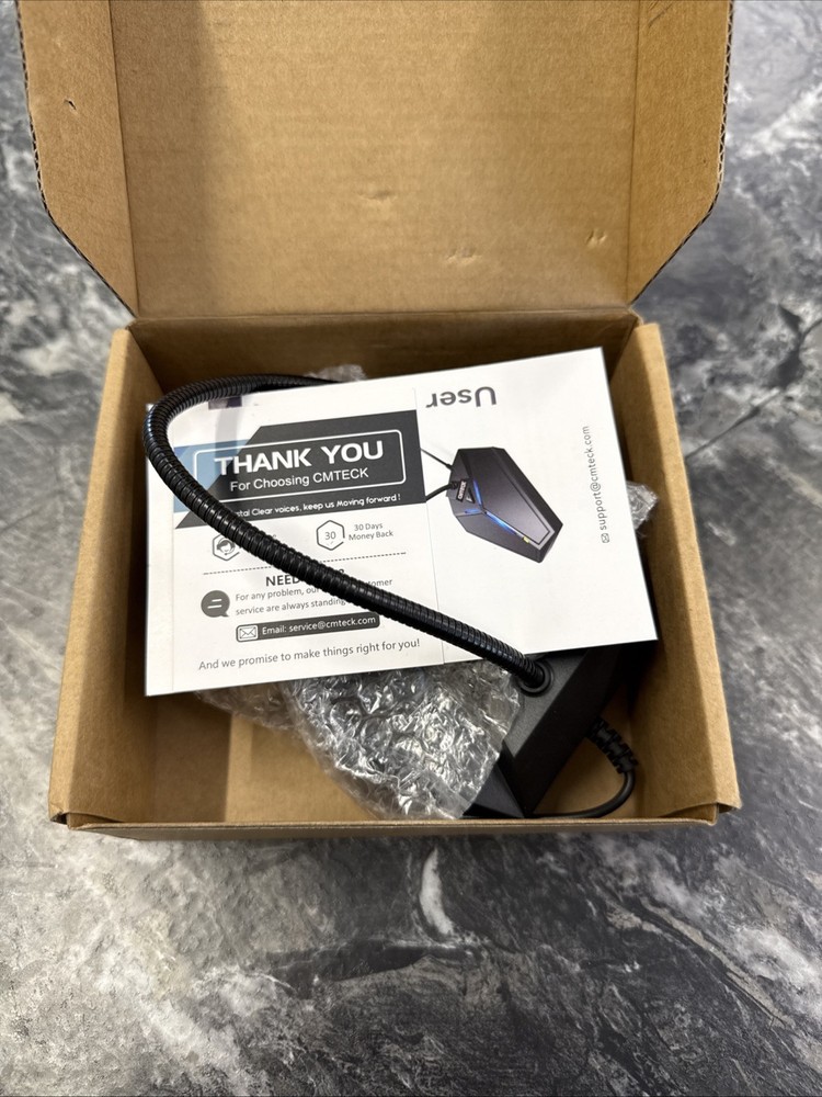 CMTECK CM-G006 USB Computer Microphone - Black