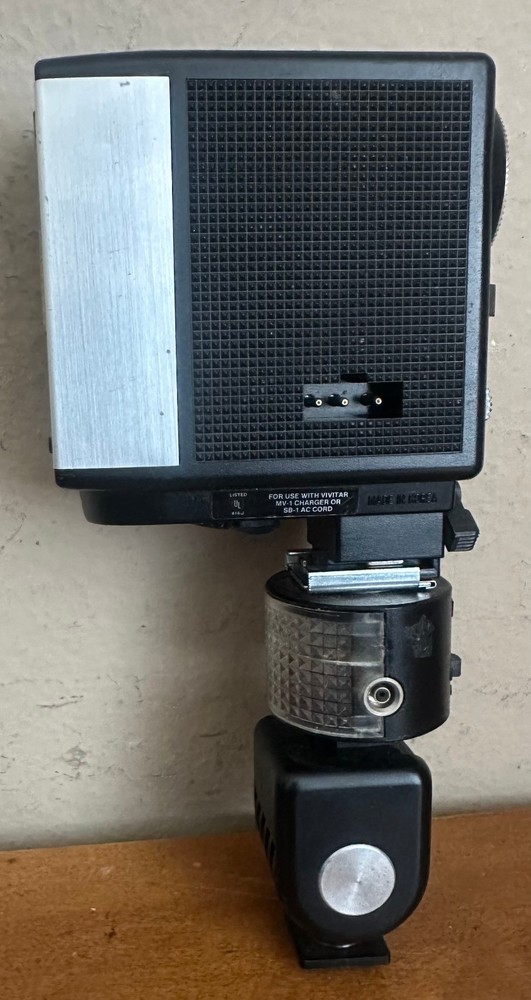 Vivitar 252 Auto Camera Flash w/SL-2 Flash Light Slave Remote Trigger & AC Power