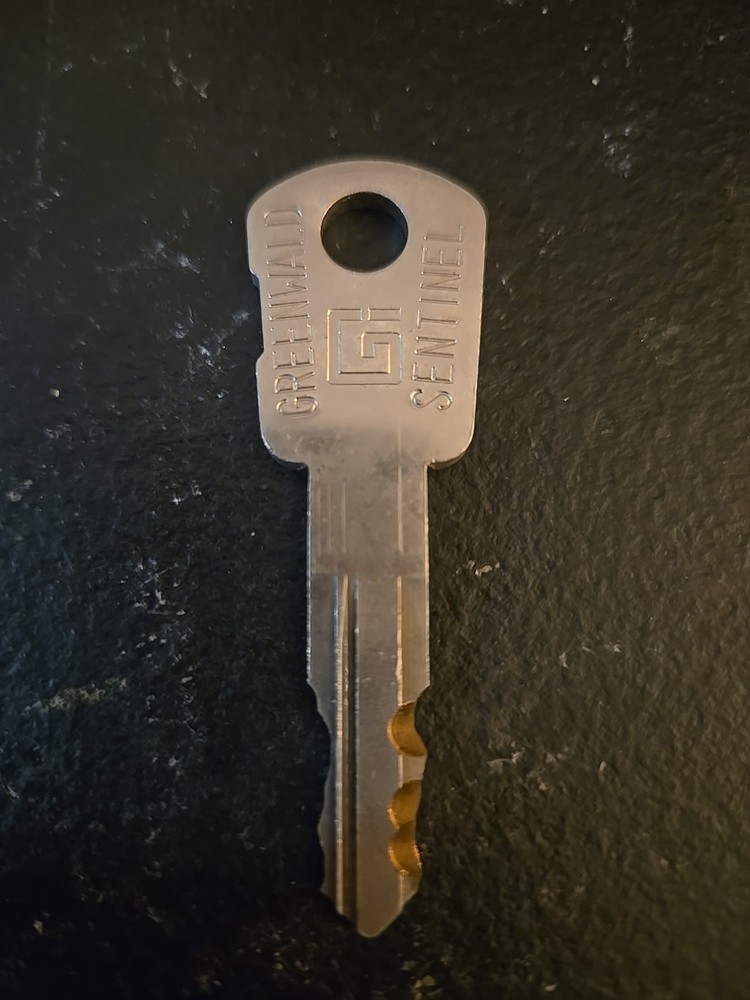 GREENWALD SENTINEL KEY CODED G3089 (3D5)