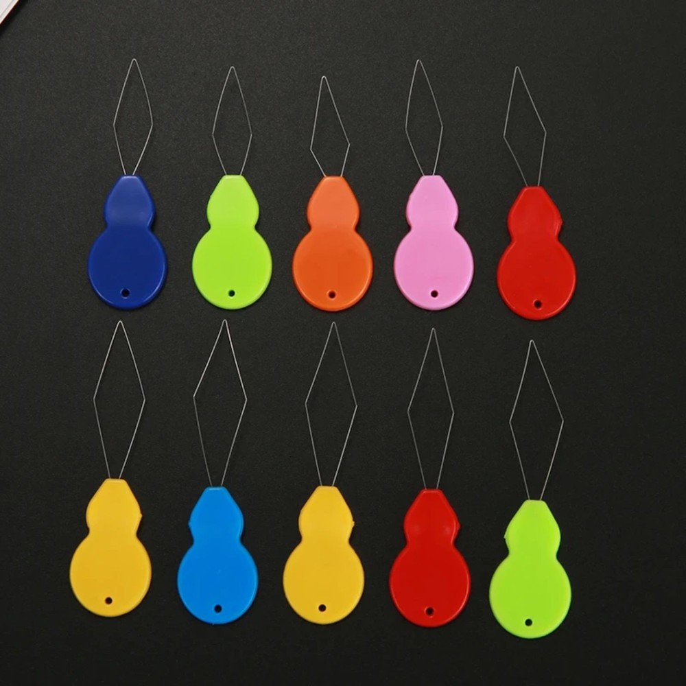 5/10x Plastic Needle Threaders Needle Threader Hand Machine Sewing Tools For DIY