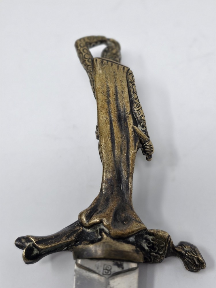 Antique Ritual Dagger, Satanic Mephistopheles, Occult