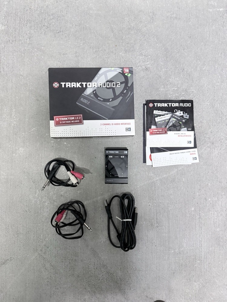 Native Instruments Traktor Audio Pro 2-Channel DJ Audio Interface