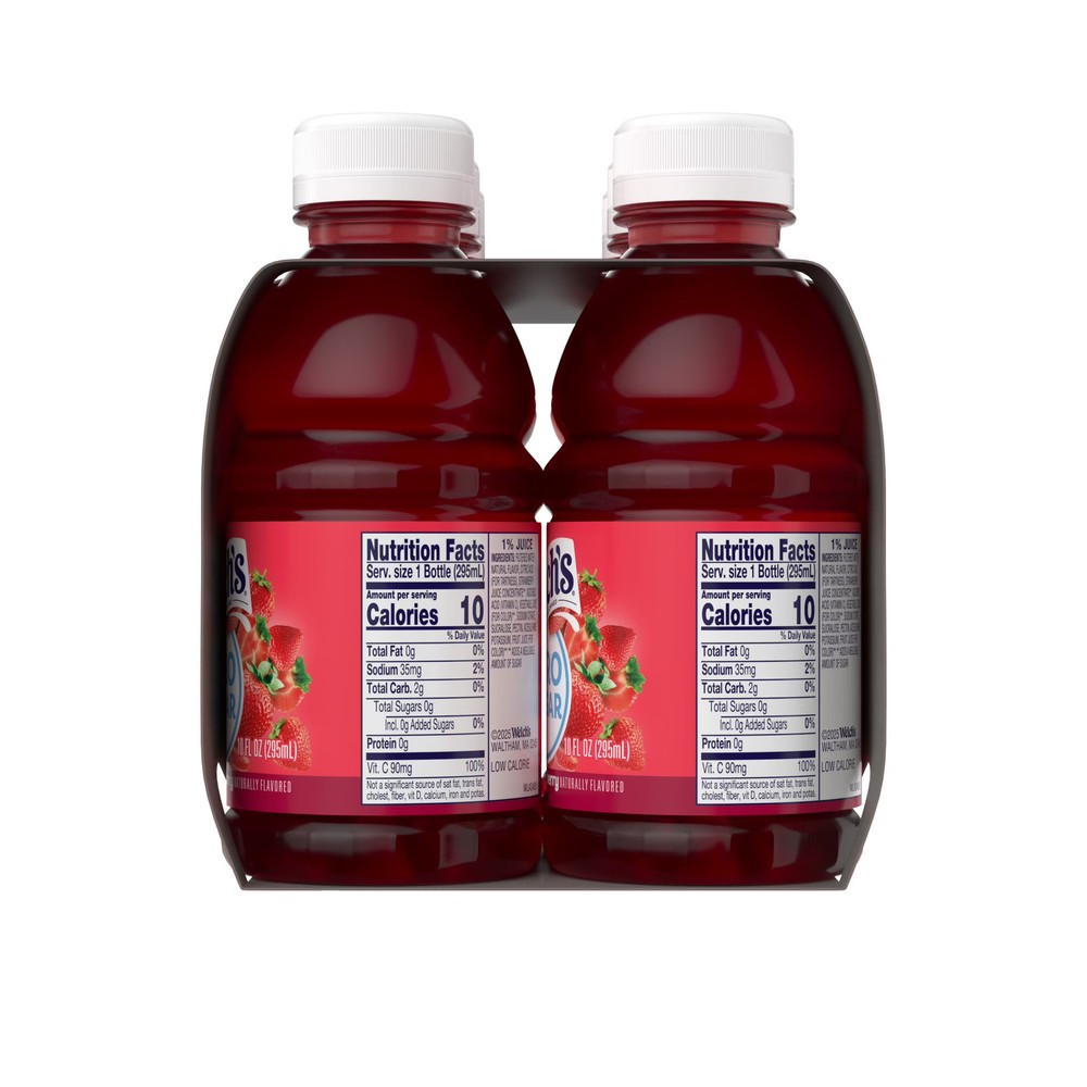 Welch’s Strawberry Zero Sugar Beverage 10 fl oz Bottle