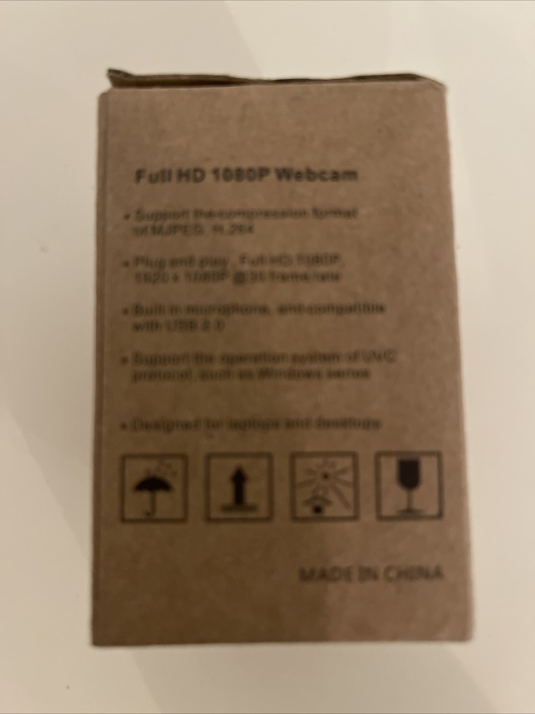 Erasky 1080P Streaming Webcam with Microphone Desktop Computer Tablet HD Web Cam