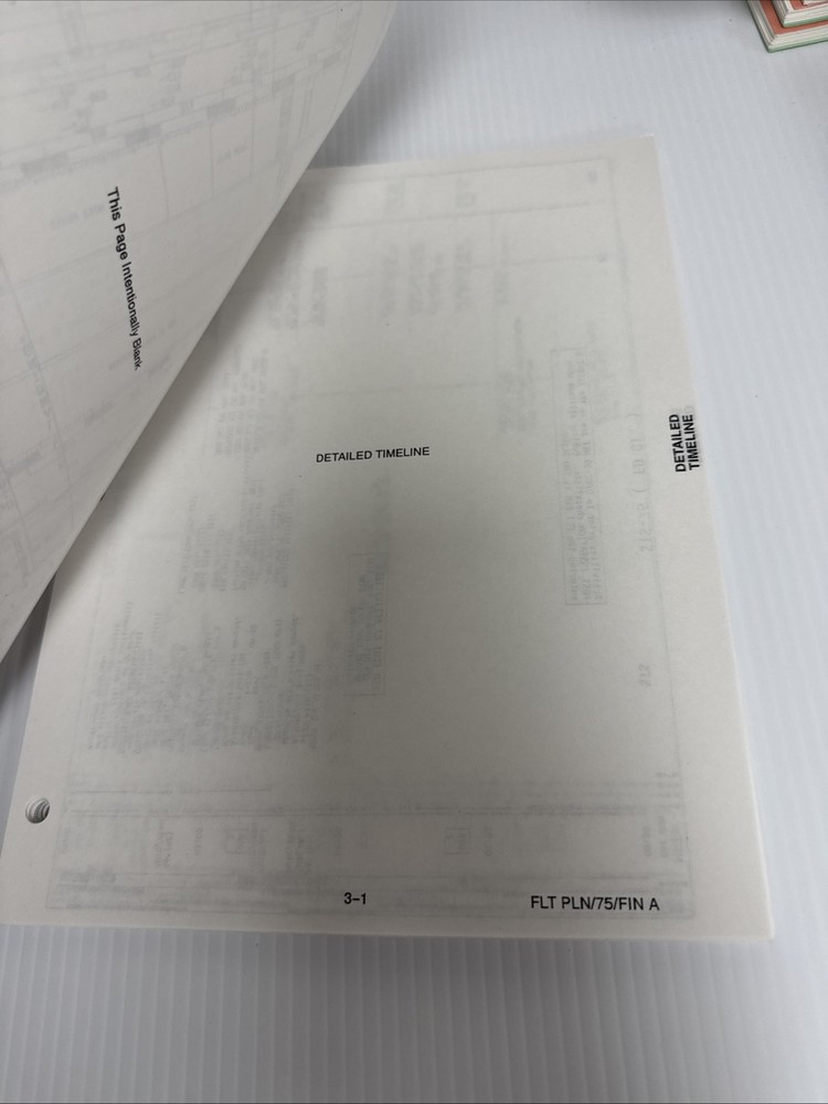 NASA Space Shuttle STS-75 Flight Plan