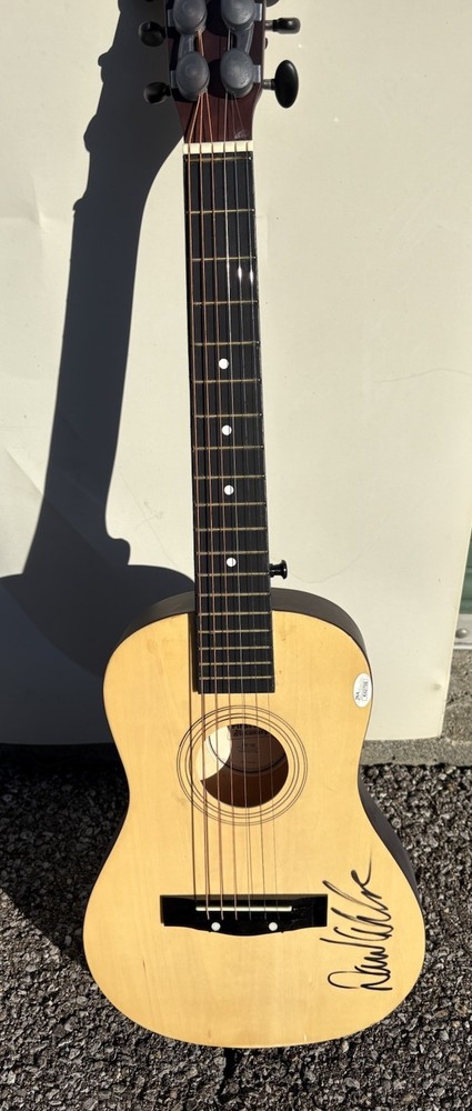 David Allan Coe Signed  Acoustic Guitar JSA COA