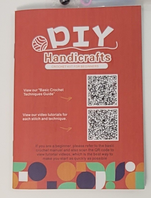 6 Pcs(Christmas)Crochet Kit for Beginners with Step-by-Step Video Tutorials